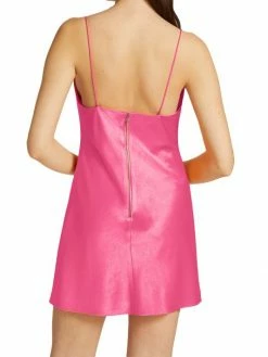 Alice + Olivia Harmony Satin Cowlneck Minidress 13 Alice + Olivia Harmony Satin Cowlneck Minidress -Alice + Olivia Sales unnamed file 1953