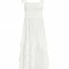 Alice + Olivia Jocelyn Eyelet Cotton Midi-Dress -Alice + Olivia Sales unnamed file 1970