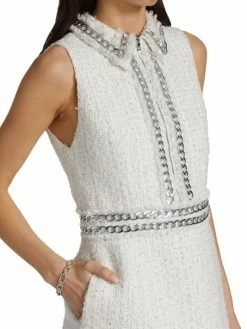 Alice + Olivia Ellis Sleeveless Shirtdress -Alice + Olivia Sales unnamed file 1989