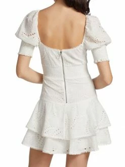 Alice + Olivia Crawford Eyelet Minidress 13 Alice + Olivia Crawford Eyelet Minidress -Alice + Olivia Sales unnamed file 20