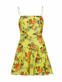 Alice + Olivia Ginny Floral Minidress