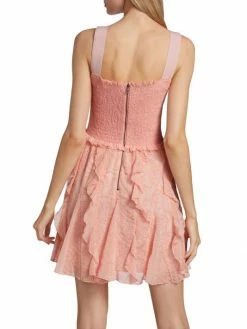 Alice + Olivia Jocelyn Eyelet Ruffle Minidress 13 Alice + Olivia Jocelyn Eyelet Ruffle Minidress -Alice + Olivia Sales unnamed file 2055