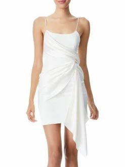 Alice + Olivia Svetlana Draped Minidress -Alice + Olivia Sales unnamed file 2060