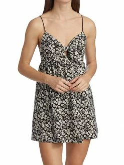 Alice + Olivia Melvina Tie-Front Mini Dress 10 Alice + Olivia Melvina Tie-Front Mini Dress -Alice + Olivia Sales unnamed file 2072