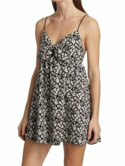 Alice + Olivia Melvina Tie-Front Mini Dress 11 Alice + Olivia Melvina Tie-Front Mini Dress -Alice + Olivia Sales unnamed file 2073