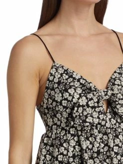 Alice + Olivia Melvina Tie-Front Mini Dress 12 Alice + Olivia Melvina Tie-Front Mini Dress -Alice + Olivia Sales unnamed file 2074