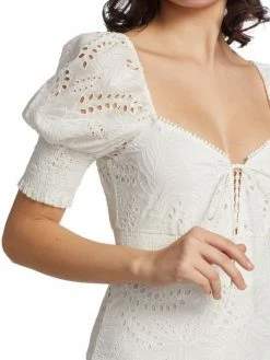 Alice + Olivia Crawford Eyelet Minidress 14 Alice + Olivia Crawford Eyelet Minidress -Alice + Olivia Sales unnamed file 21