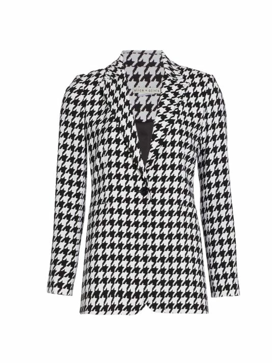 Alice + Olivia Breann Checkered Blazer 3 Alice + Olivia Breann Checkered Blazer