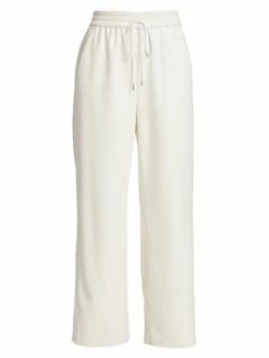 Alice + Olivia Benny Vegan Leather Front Pants
