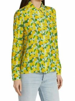 Alice + Olivia Willa Silk Blouse -Alice + Olivia Sales unnamed file 2172