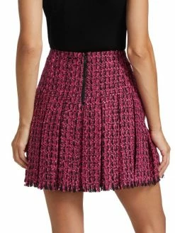 Alice + Olivia Emilie Box-Pleat Mini Skirt -Alice + Olivia Sales unnamed file 2191