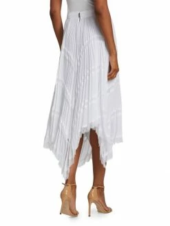 Alice + Olivia Katz Asymmetrical Pleated Midi Skirt -Alice + Olivia Sales unnamed file 2205