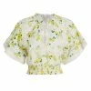 Alice + Olivia Tabitha Eyelet Flutter-Sleeve Blouse 2 Alice + Olivia Tabitha Eyelet Flutter-Sleeve Blouse -Alice + Olivia Sales unnamed file 2208