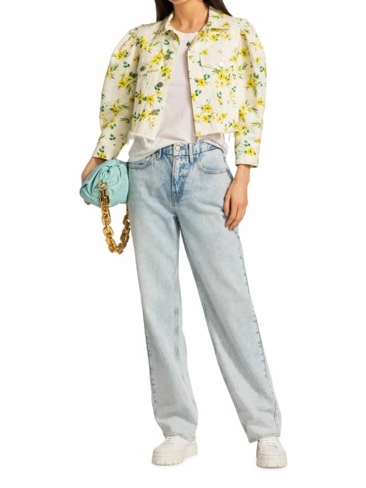 Alice + Olivia Lana Denim Jacket 4 Alice + Olivia Lana Denim Jacket - Image 2
