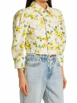 Alice + Olivia Lana Denim Jacket 10 Alice + Olivia Lana Denim Jacket -Alice + Olivia Sales unnamed file 2217