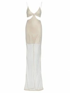 Alice + Olivia Havana Cut-Out Maxi Dress