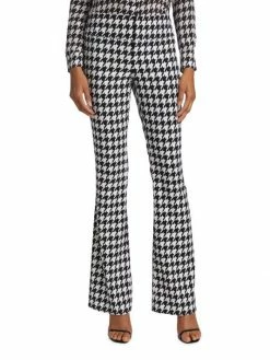 Alice + Olivia Olivia Flared Checkered Pants -Alice + Olivia Sales unnamed file 2297