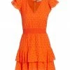 Alice + Olivia Markita Ruffled Silk Minidress 1 Alice + Olivia Markita Ruffled Silk Minidress -Alice + Olivia Sales unnamed file 234