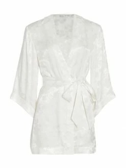 Alice + Olivia Domino Satin Robe