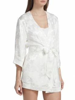 Alice + Olivia Domino Satin Robe -Alice + Olivia Sales unnamed file 2361