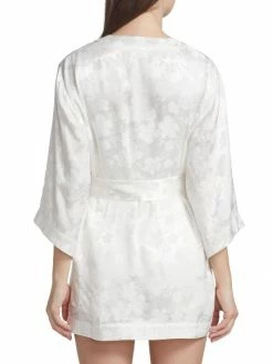 Alice + Olivia Domino Satin Robe -Alice + Olivia Sales unnamed file 2362