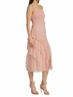 Alice + Olivia Jocelyn Ruffle Midi-Dress 12 Alice + Olivia Jocelyn Ruffle Midi-Dress -Alice + Olivia Sales unnamed file 2375