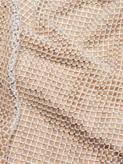 Alice + Olivia Havana Crystal-Embellished Mesh Minidre -Alice + Olivia Sales unnamed file 2392