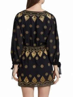 Alice + Olivia Zia Embroidered Minidress -Alice + Olivia Sales unnamed file 2397
