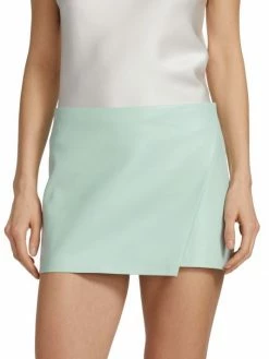 Alice + Olivia Lilia Vegan Leather Skirt -Alice + Olivia Sales unnamed file 2447