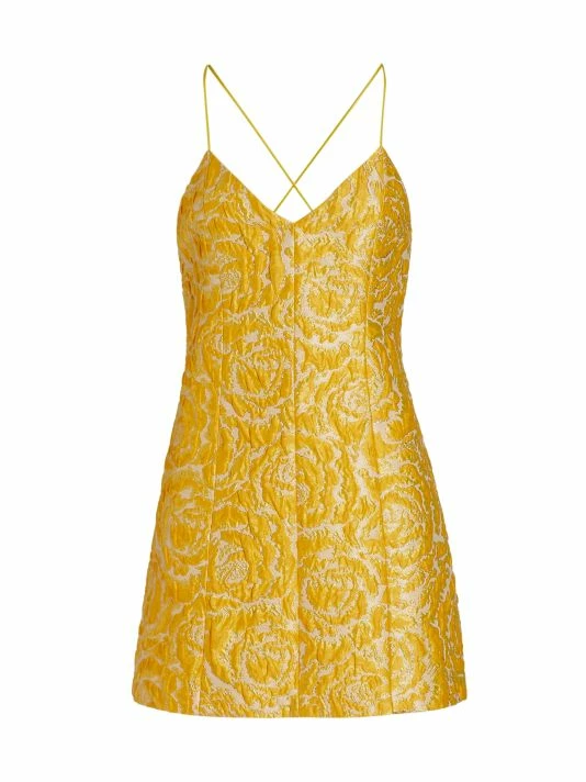 Alice + Olivia Tayla Structured Jacquard Minidress 3 Alice + Olivia Tayla Structured Jacquard Minidress