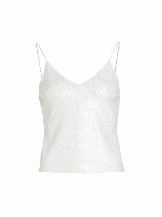 Alice + Olivia Dembray Camisole Off White 6 Alice + Olivia Dembray Camisole Off White - Image 4