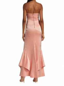 Alice + Olivia Phaedra Satin Bustier Gown -Alice + Olivia Sales unnamed file 2520