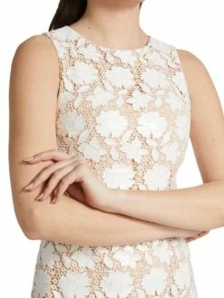 Alice + Olivia Clyde Crochet Floral Sheath Dress -Alice + Olivia Sales unnamed file 2528