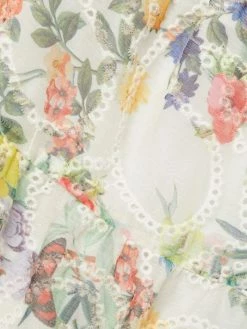 Alice + Olivia Rowa Square-Neck Eyelet Lace Top -Alice + Olivia Sales unnamed file 2536