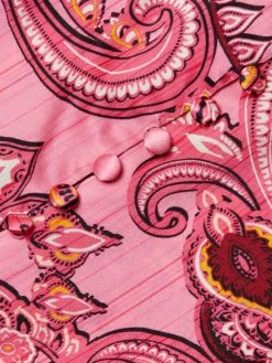 Alice + Olivia Brently Paisley Ruffle Top -Alice + Olivia Sales unnamed file 2566