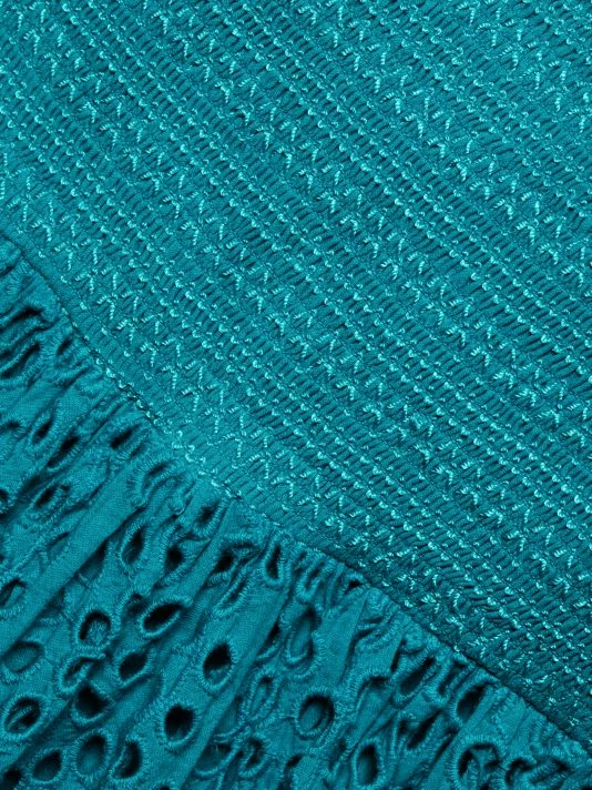 Alice + Olivia Kia Eyelet Off-The-Shoulder Maxi Dress 9 Alice + Olivia Kia Eyelet Off-The-Shoulder Maxi Dress - Image 7