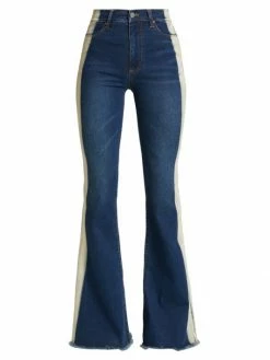 Alice + Olivia Beautiful High-Rise Flare Jeans