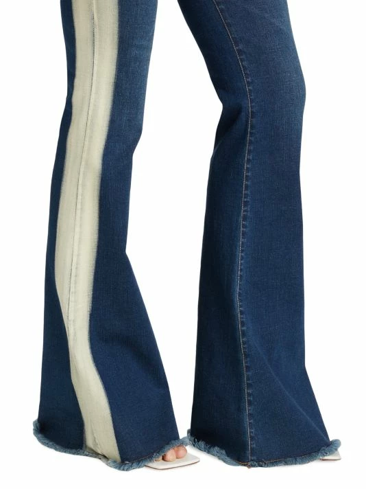 Alice + Olivia Beautiful High-Rise Flare Jeans 8 Alice + Olivia Beautiful High-Rise Flare Jeans - Image 6