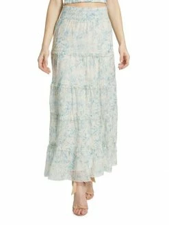 Alice + Olivia Aisha Eyelet Lace Midi-Skirt -Alice + Olivia Sales unnamed file 2628