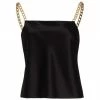 Alice + Olivia Harmony Draped Tank Top Black -Alice + Olivia Sales unnamed file 2633