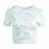 Alice + Olivia Cindy Printed Cotton Crop Tee -Alice + Olivia Sales unnamed file 2665