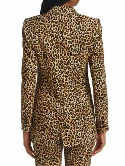 Alice + Olivia Breann Leopard Stretch Blazer -Alice + Olivia Sales unnamed file 2683