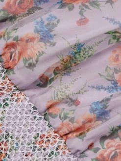 Alice + Olivia Caprina Silk Puff-Sleeve Crop Top -Alice + Olivia Sales unnamed file 2713