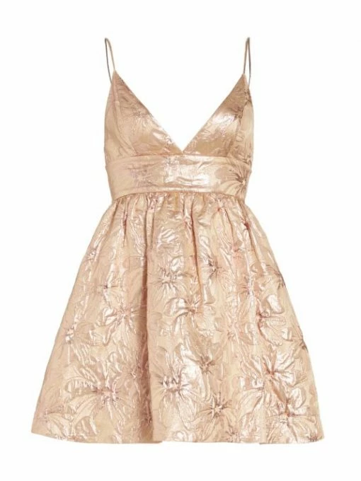 Alice + Olivia Foley Floral Brocade Minidress -Alice + Olivia Sales unnamed file 2714