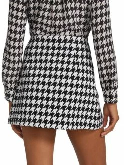 Alice + Olivia Renna Houndstooth Miniskirt -Alice + Olivia Sales unnamed file 2750