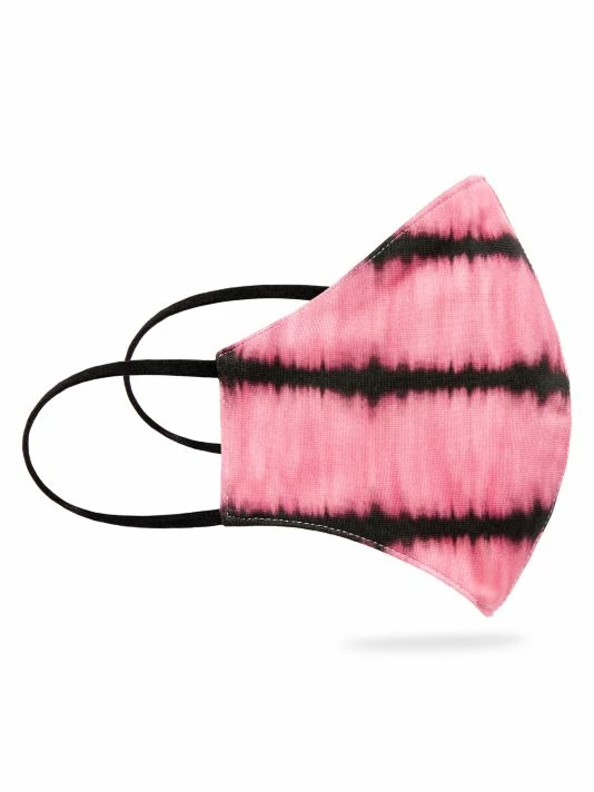 Alice + Olivia Abbi Tie-Dye Structured Face Mask 4 Alice + Olivia Abbi Tie-Dye Structured Face Mask - Image 2