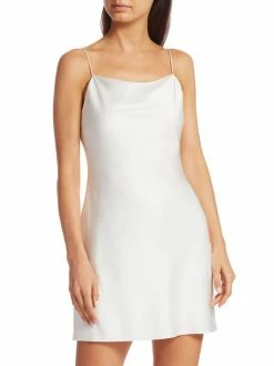 Alice + Olivia Harmony Mini Slip Dress Bright Poppy -Alice + Olivia Sales unnamed file 33