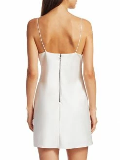 Alice + Olivia Harmony Mini Slip Dress Bright Poppy -Alice + Olivia Sales unnamed file 35