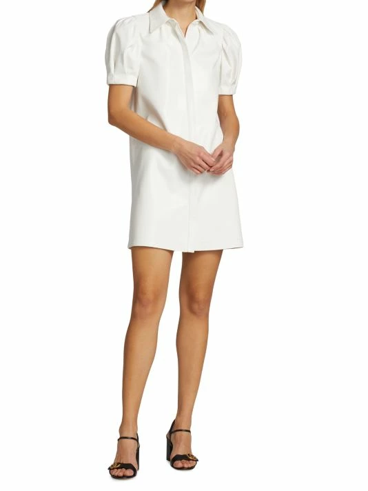 Alice + Olivia Gem Faux Leather Minidress 4 Alice + Olivia Gem Faux Leather Minidress - Image 2