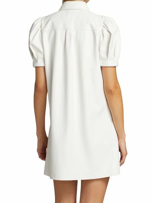 Alice + Olivia Gem Faux Leather Minidress 7 Alice + Olivia Gem Faux Leather Minidress - Image 5